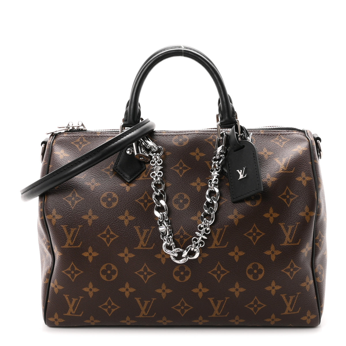 Louis Vuitton Monogram Speedy Soft 30 Dark 1 of 9