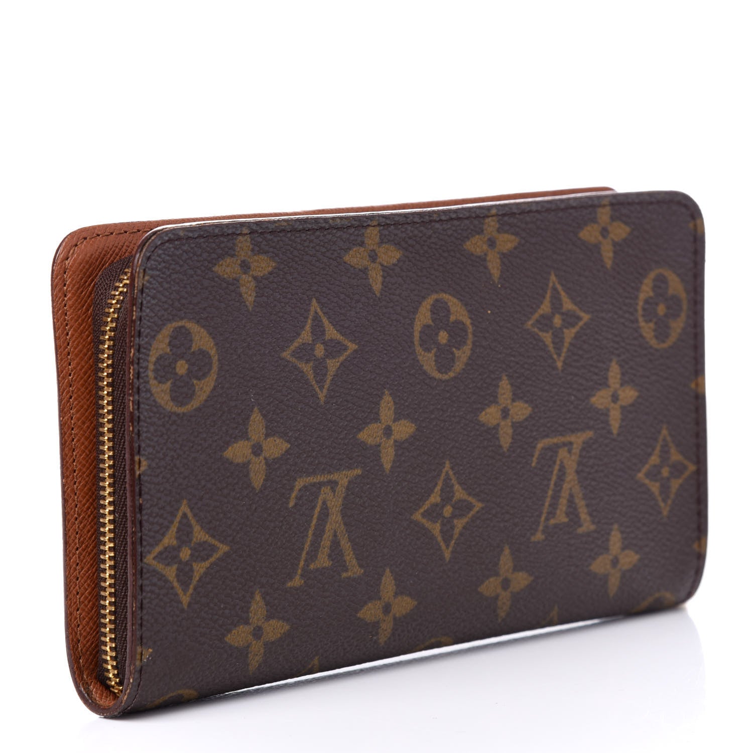 Louis Vuitton Monogram Porte-Monnaie Zippy Wallet 2 of 9