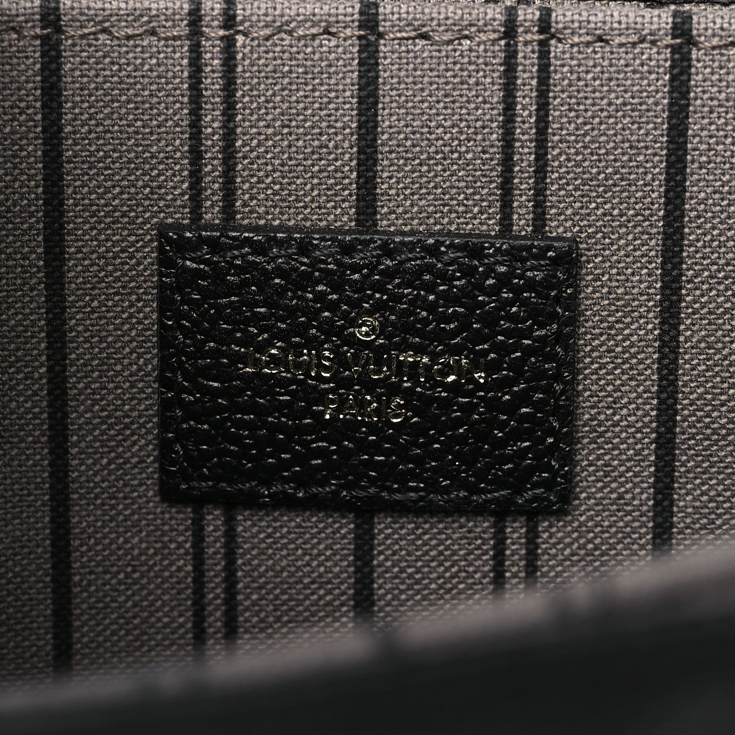 Louis Vuitton Empreinte Pochette Metis Black 6 of 9