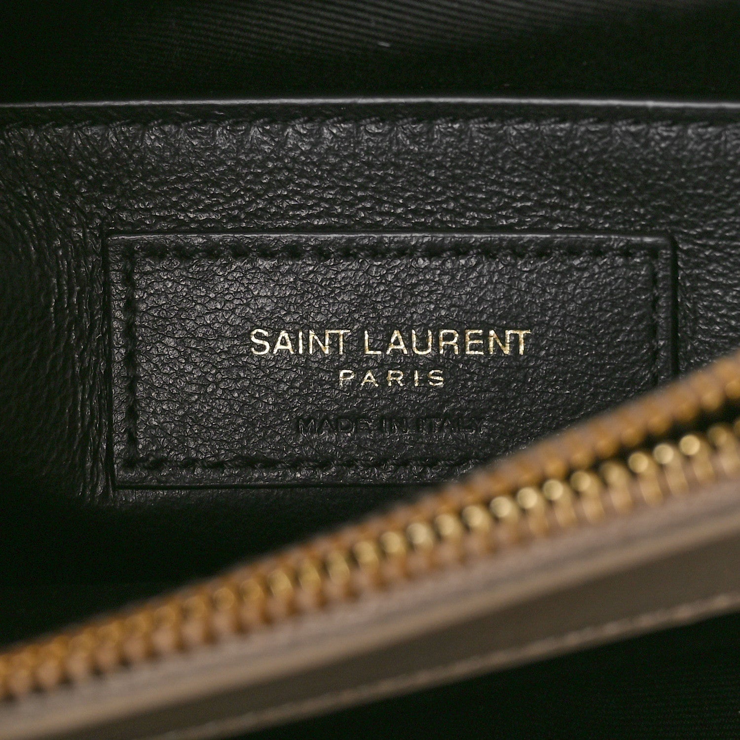 Saint Laurent Calfskin Y Quilted Monogram Small Loulou Chain Satchel Dark Beige 7 of 9