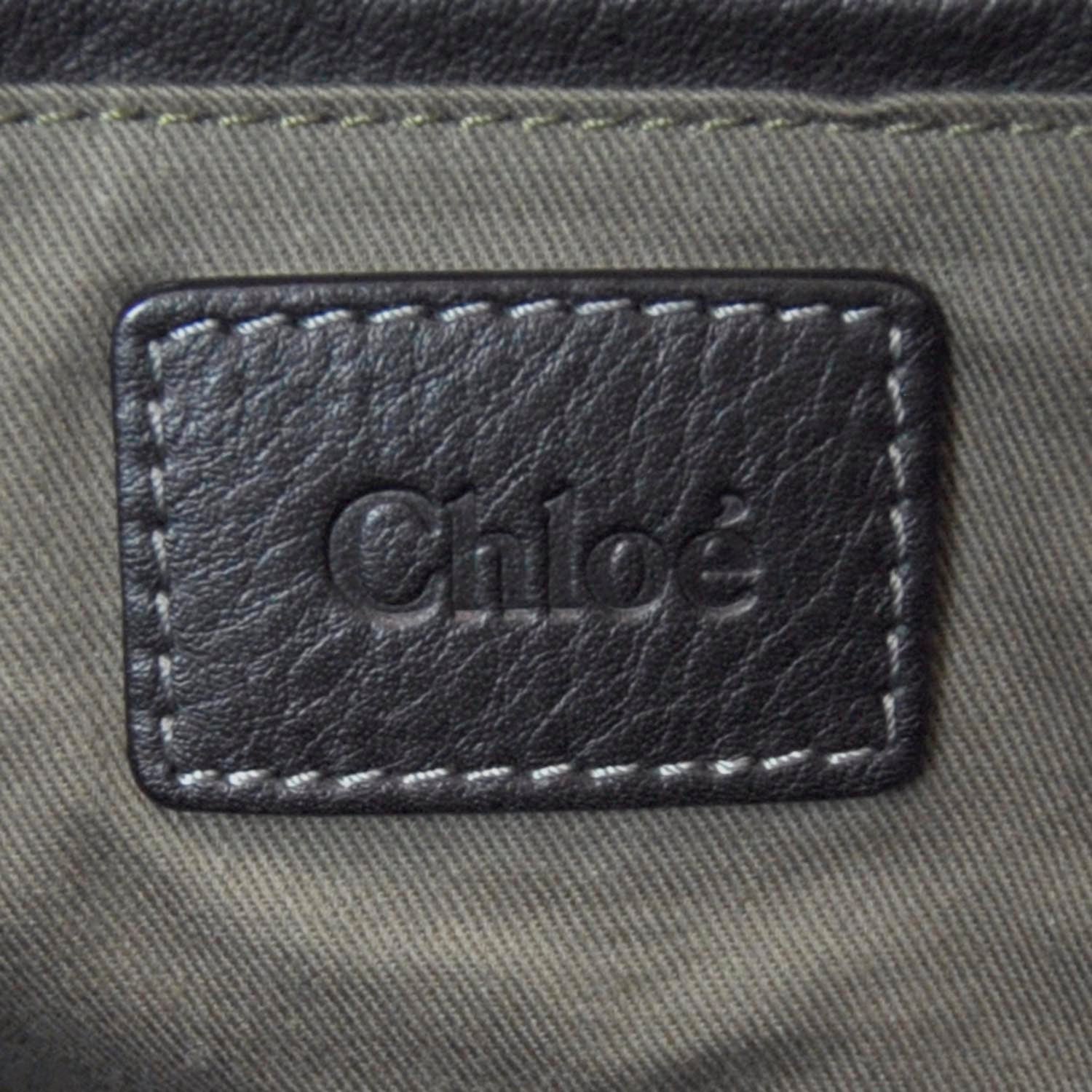 Chloe Leather Marcie Hobo Black 5 of 7