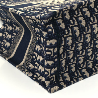 Christian Dior Oblique Medium Book Tote Blue Multicolor 8 of 10