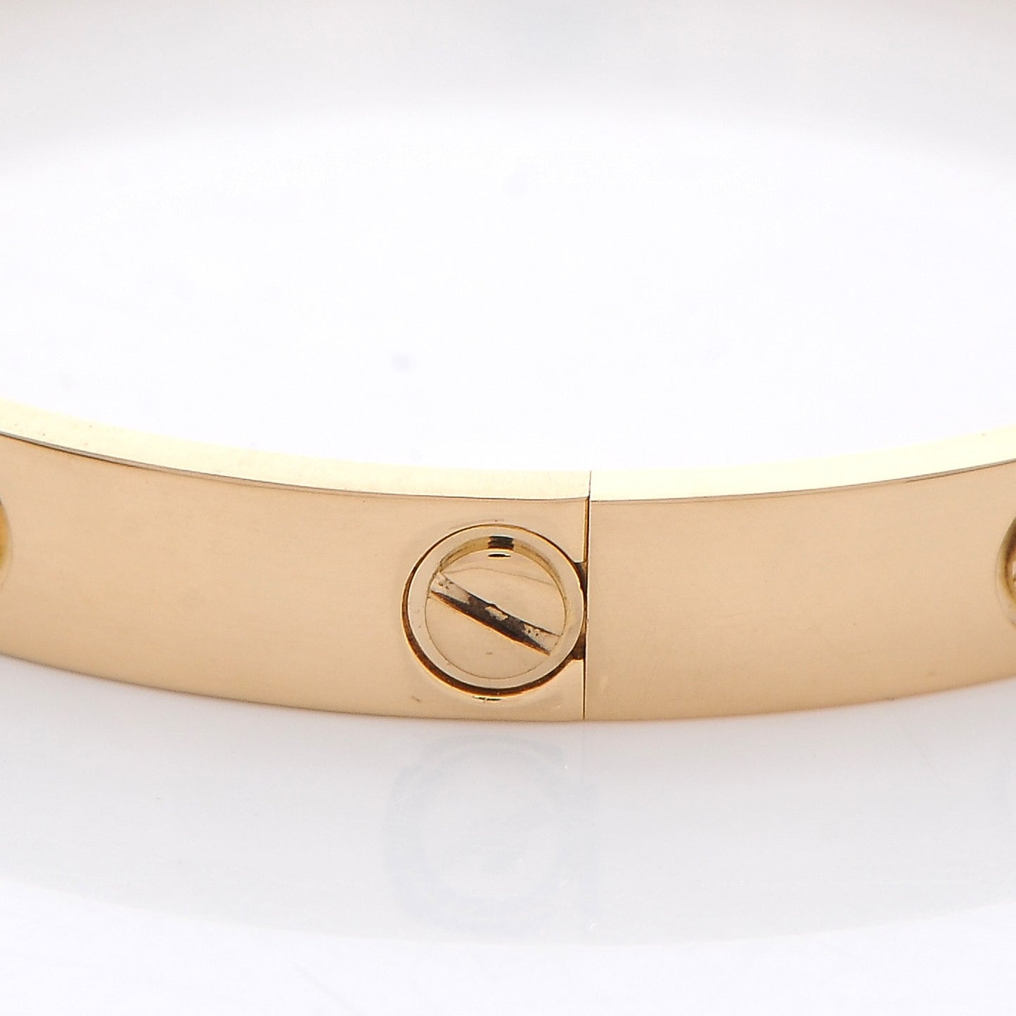 18K Yellow Gold LOVE Bracelet 17