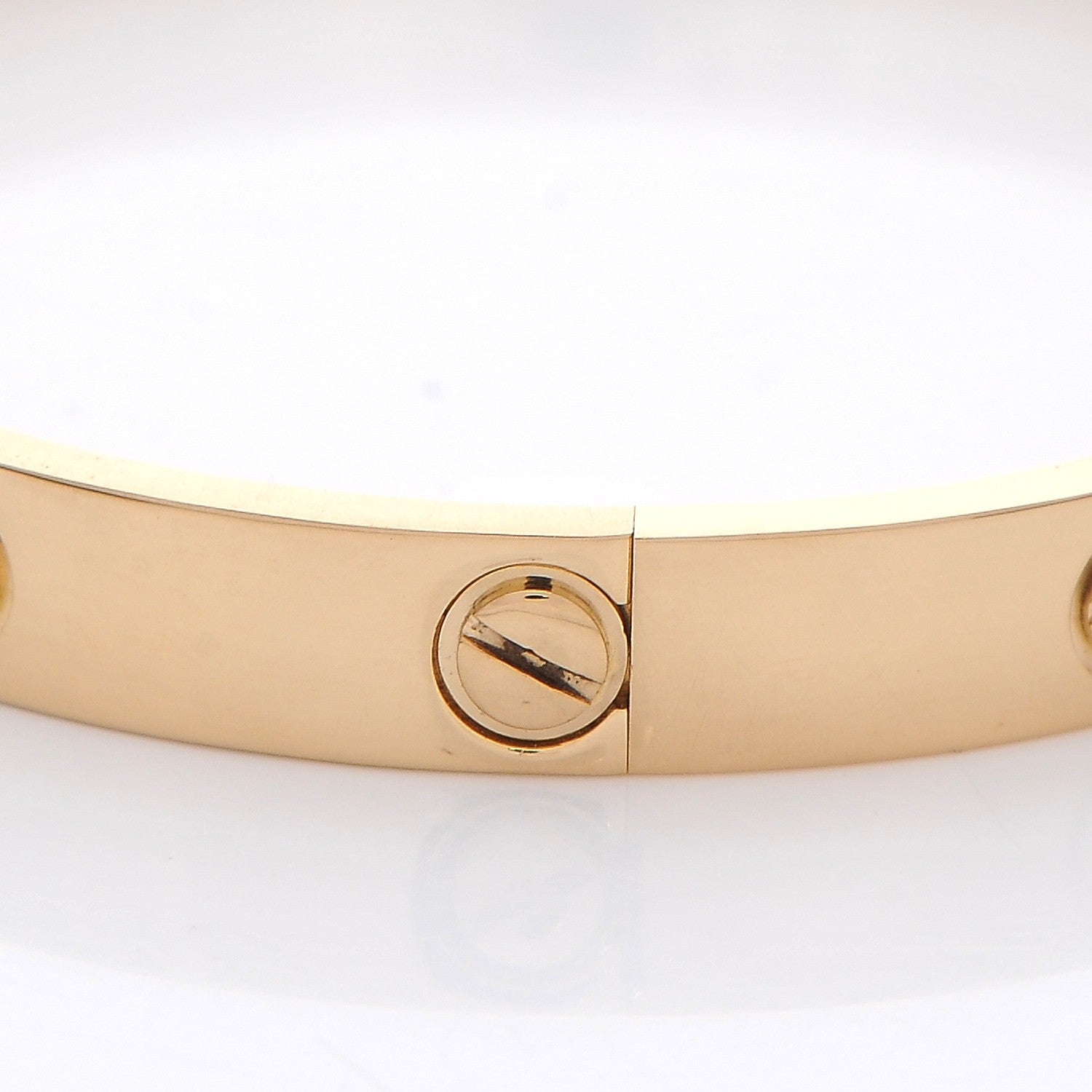 Cartier 18K Yellow Gold LOVE Bracelet 17 5 of 7