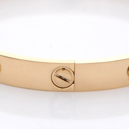 Cartier 18K Yellow Gold LOVE Bracelet 17 5 of 7