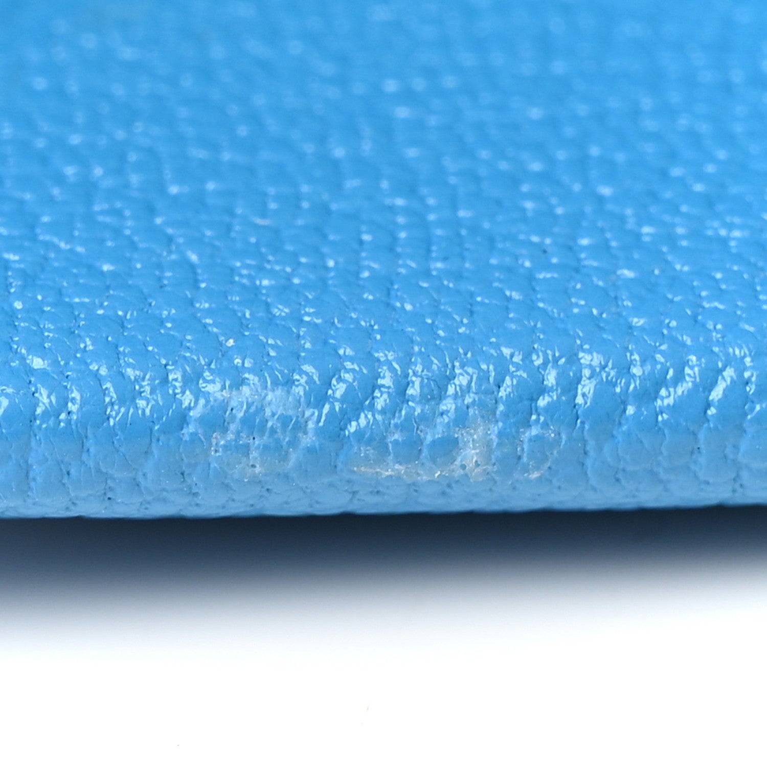Hermes Chevre Mysore Verso Calvi Card Case Bleu Frida Cuivre 10 of 13