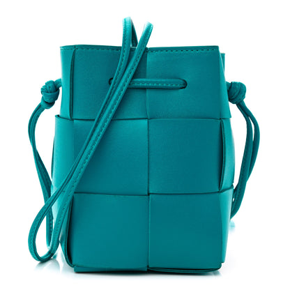 Bottega Veneta Nappa Maxi Intrecciato Mini Cassette Bucket Bag Blaster 1 of 7