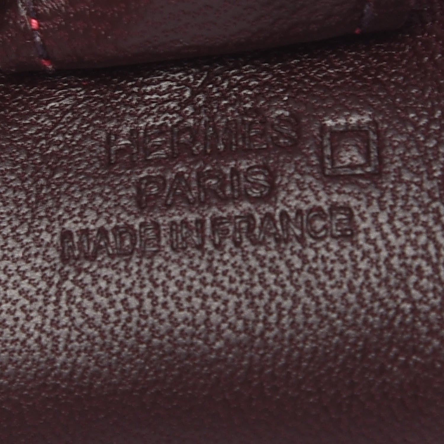 Hermes Milo Lambskin Matte Alligator Touch Grigri Rodeo Horse Bag Charm PM Rouge Sellier Framboise Rose Sakura 4 of 6
