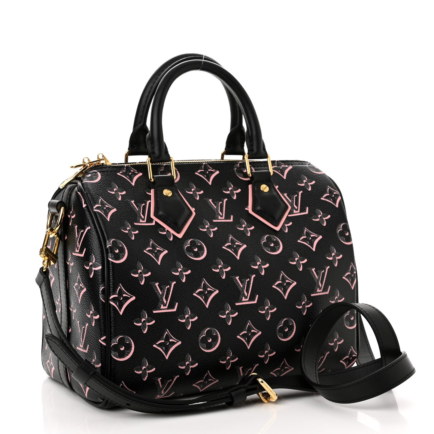 Monogram Fall for You Speedy Bandouliere 25 Black