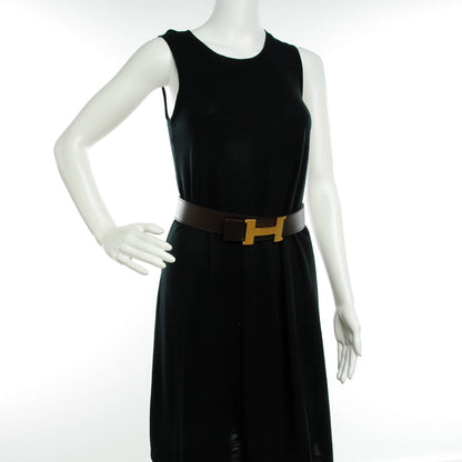 Hermes Box Chamonix 42mm Constance 2 Belt 90 Black Chocolate 2 of 8