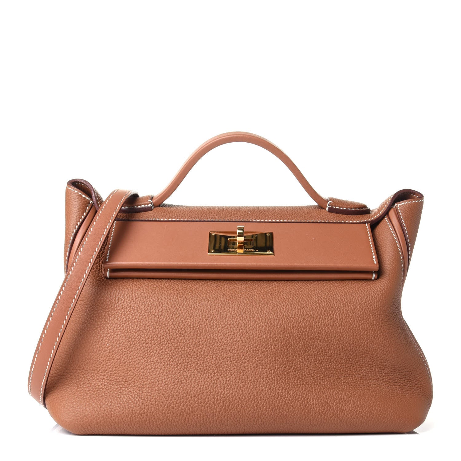 Hermes Taurillon Maurice 24/24 29 Gold 1 of 10