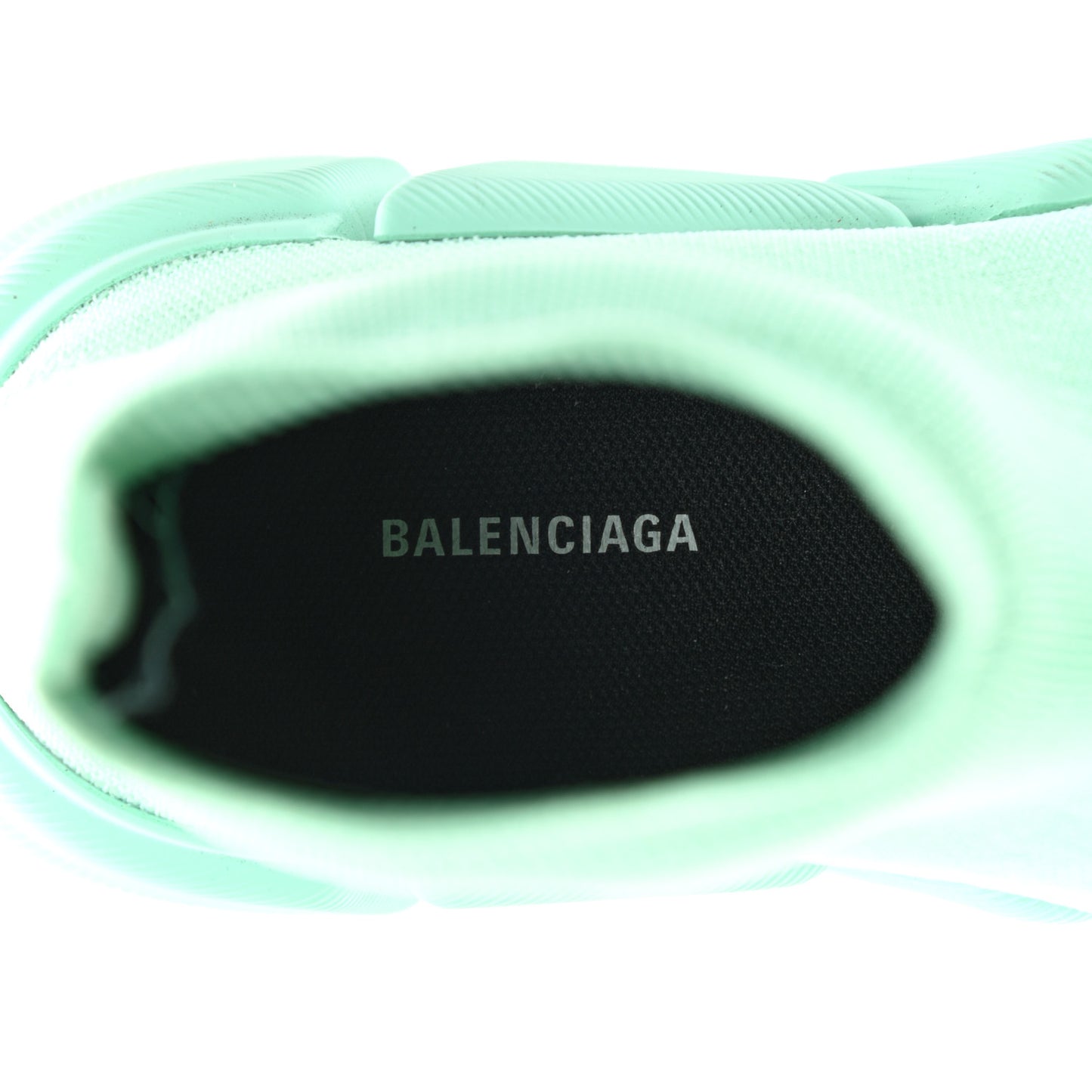 Technical 3D Recycled Knit Womens Speed 2.0 Transparent Sole Sneakers 37 Mint
