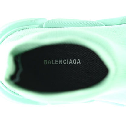 Balenciaga Technical 3D Recycled Knit Womens Speed 2.0 Transparent Sole Sneakers 37 Mint 7 of 14