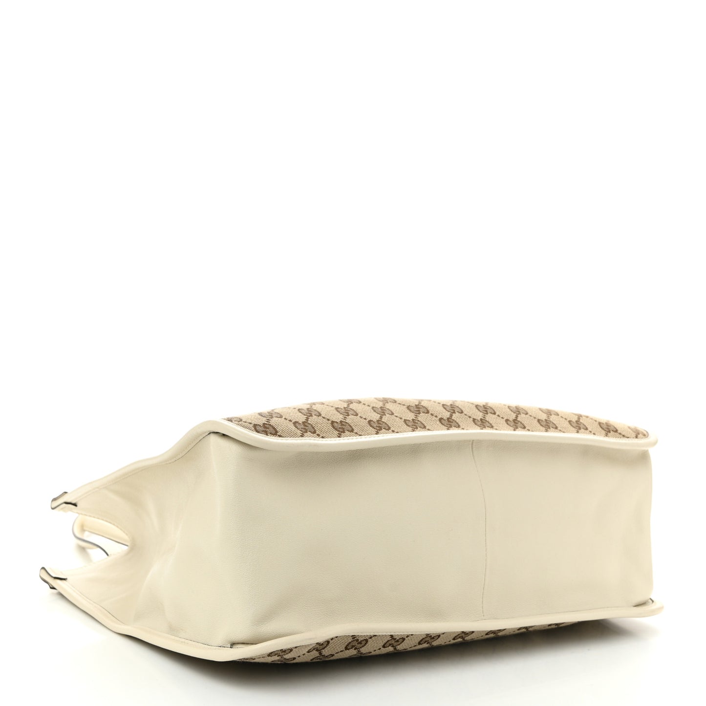 Monogram New Sakai Calfskin Lux Horsebit 1955 Tote Beige Ebony Mystic White