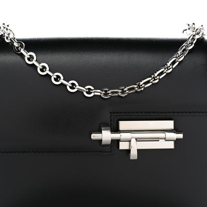 Hermes Box Mini Verrou Chaine Bag Black 9 of 12