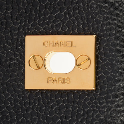 Chanel Caviar Quilted Medium Flap Shoulder Bag Black 6 of 9
