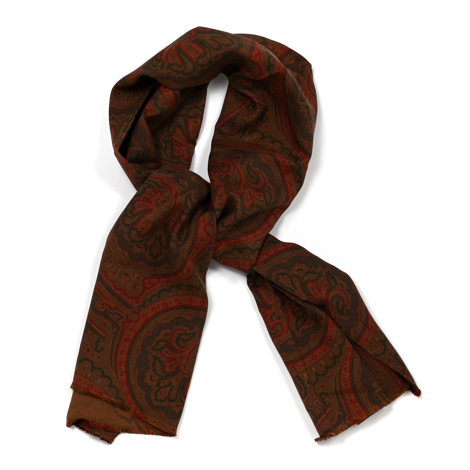 Gucci Silk Paisley Print Scarf Multicolor 1 of 3
