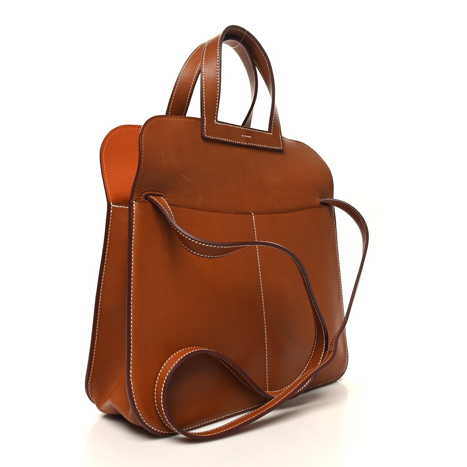 Hermes Barenia Halzan 31 Fauve Potiron 3 of 13