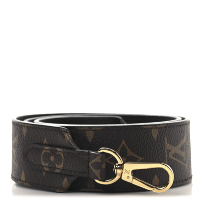Louis Vuitton Monogram Bandouliere Shoulder Strap Black 1 of 5