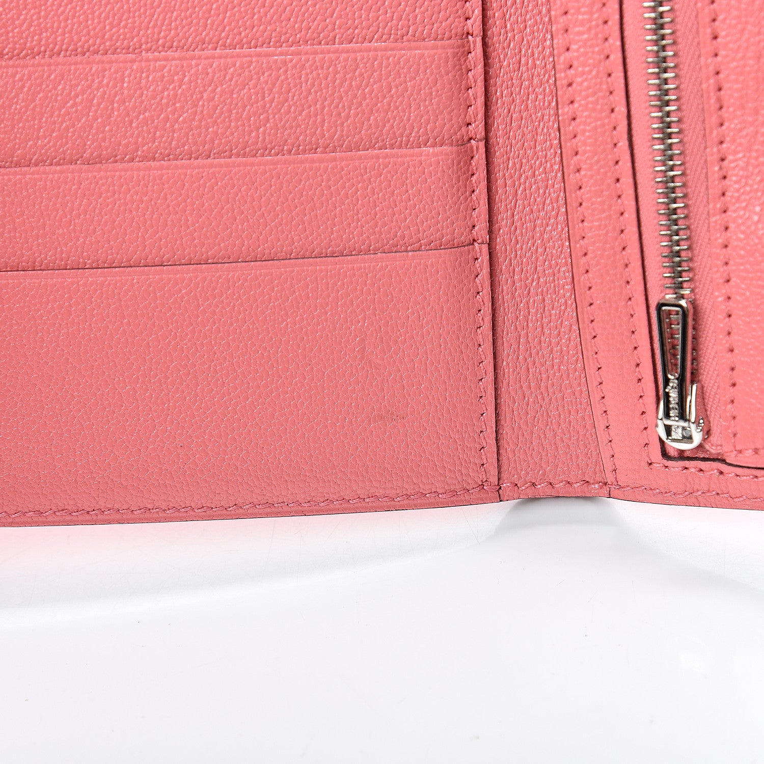 Hermes Chevre Mysore Clic 12 Wallet Rose Ete 8 of 11