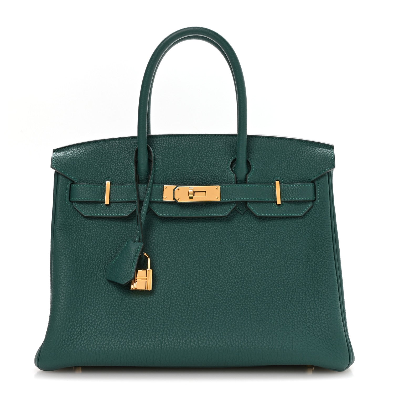 Hermes Togo Birkin 30 Malachite 1 of 11