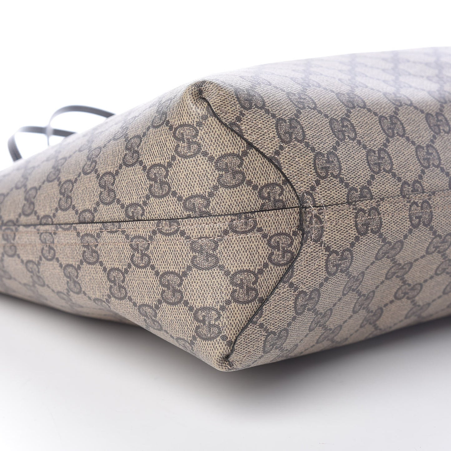 Calfskin GG Supreme Monogram Medium Reversible Tote Black