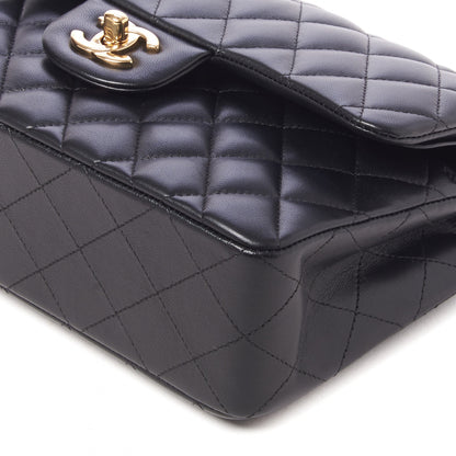 Chanel Lambskin Quilted Small Double Flap Black 5 of 11