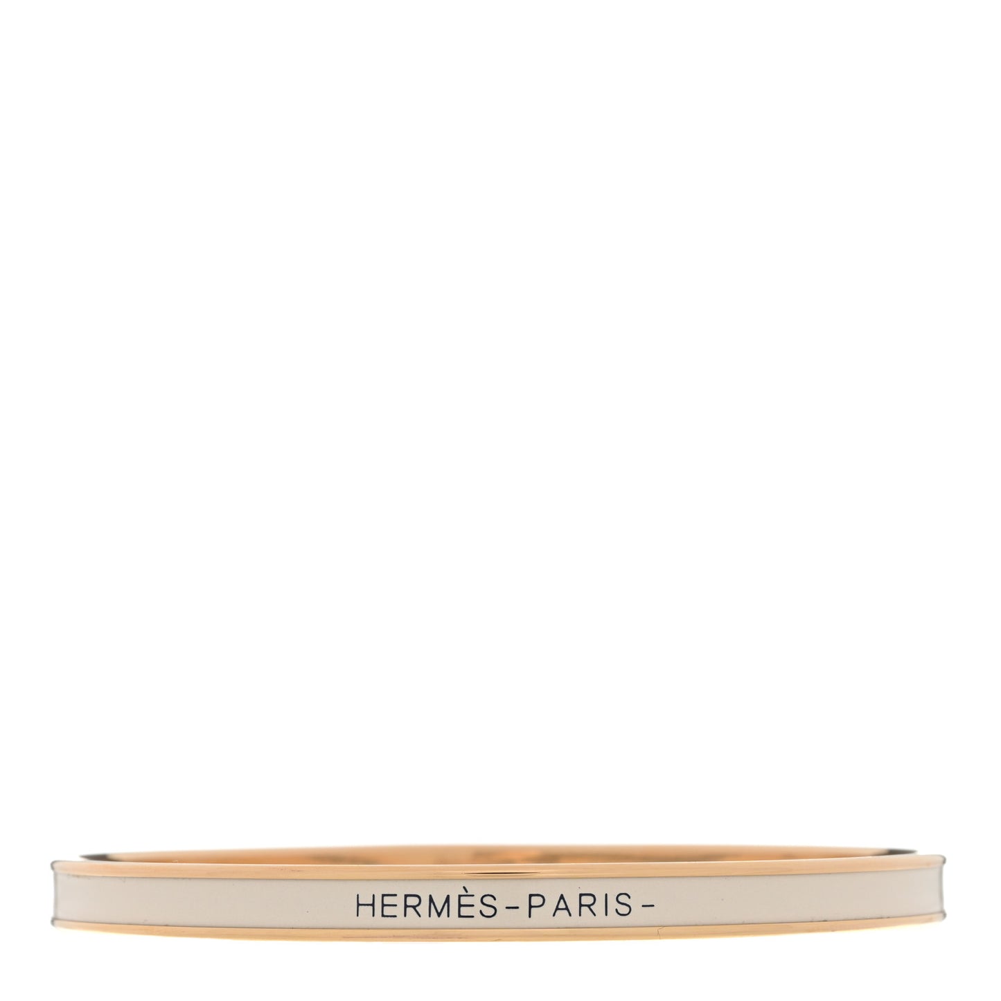 Enamel Uni Bangle White