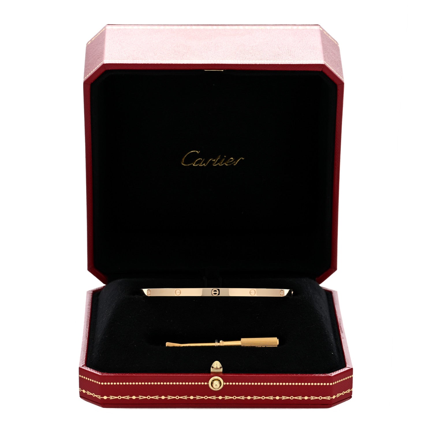 Cartier 18K Yellow Gold Small LOVE Bracelet 20 5 of 5
