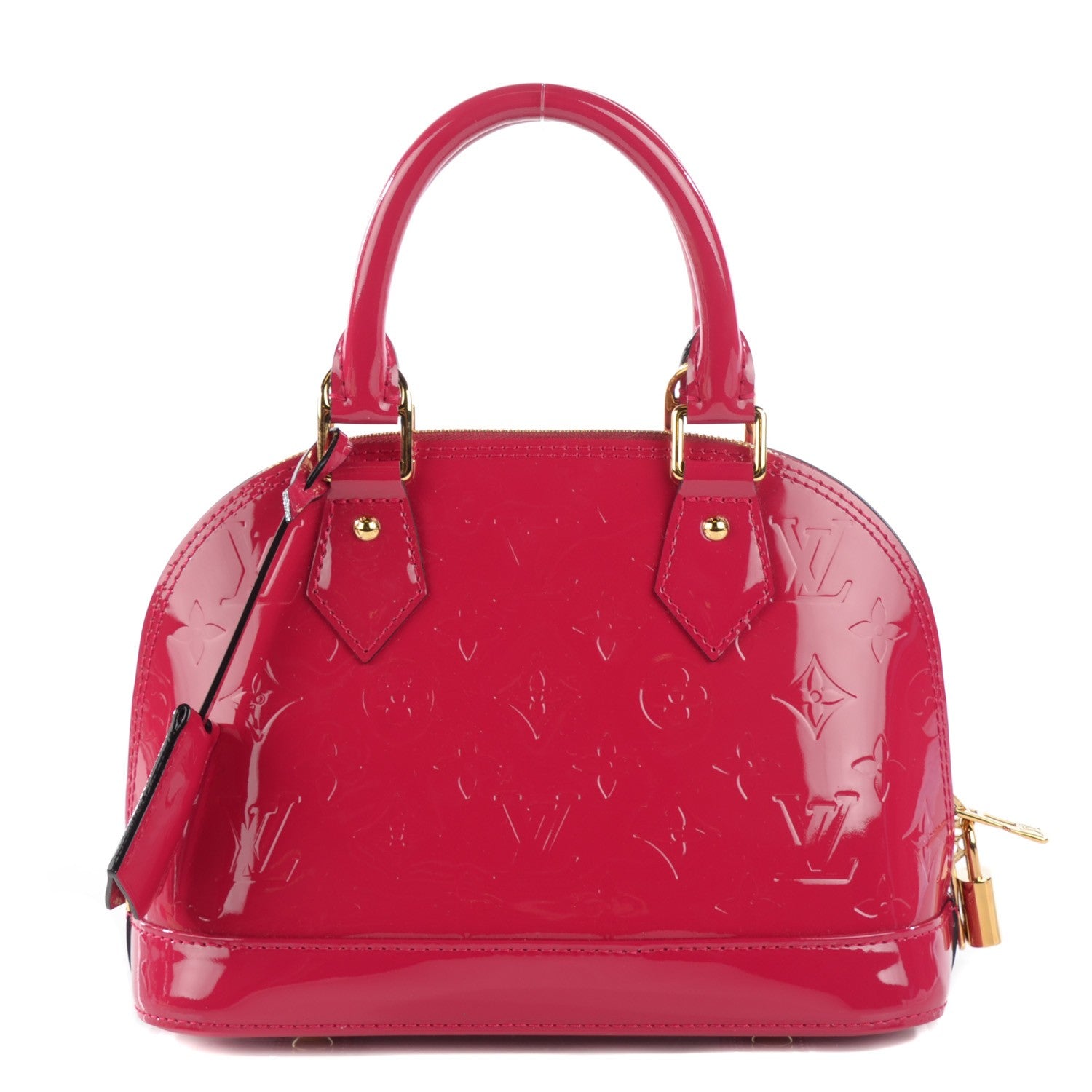 Louis Vuitton Vernis Alma BB Rose Indien 1 of 8