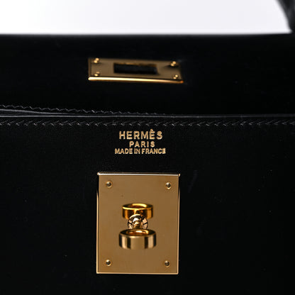 Hermes Box Kelly Sellier 32 Black 7 of 14