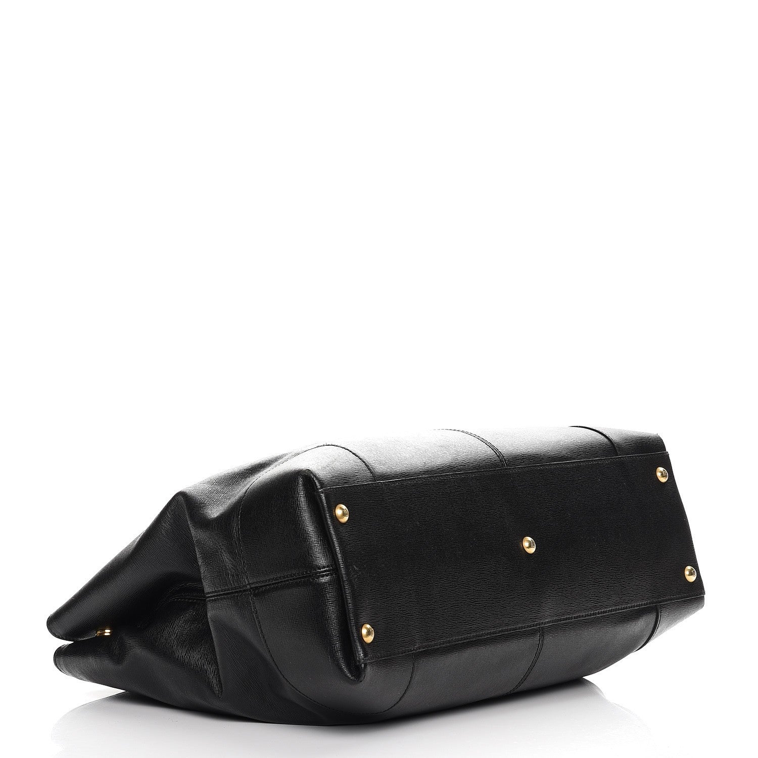 Fendi Vitello Elite Chameleon Shopper Tote Black 4 of 21