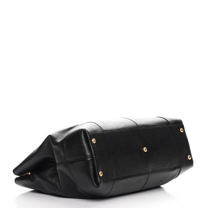 Fendi Vitello Elite Chameleon Shopper Tote Black 4 of 21