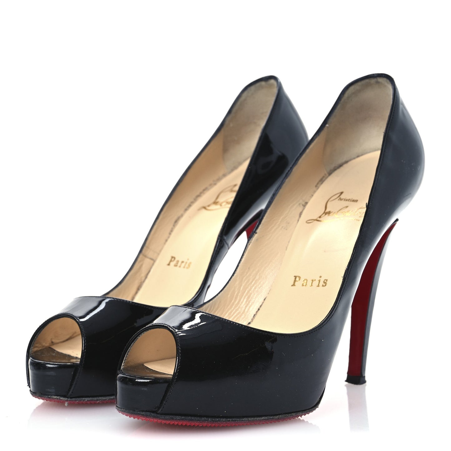 Patent New Very Prive 120 Pumps 36.5 Black