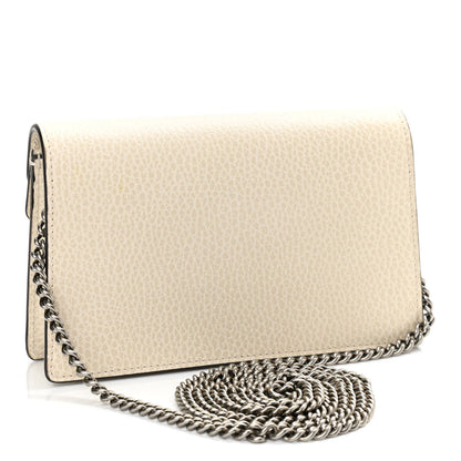 Gucci Dollar Calfskin Crystal Super Mini Dionysus Shoulder Bag Mystic White Black Diamond 4 of 12