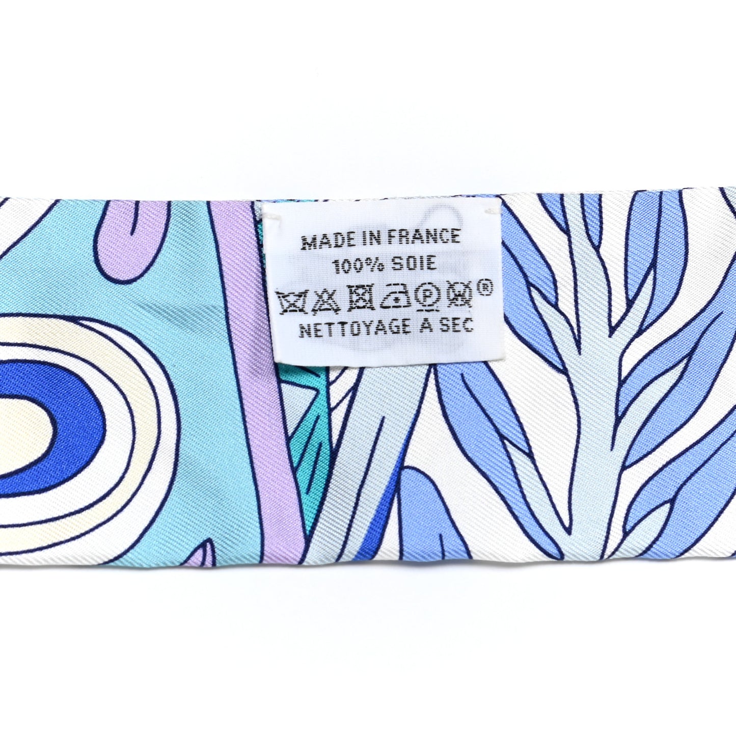 Silk Le Jardin de la Maharani Twilly Bleu Glacier Turquoise