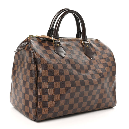 Louis Vuitton Damier Ebene Speedy 30 3 of 11