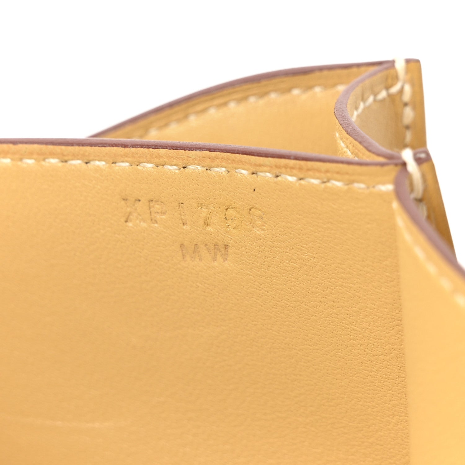 Hermes Tadelakt Constance 18 Natural 7 of 10