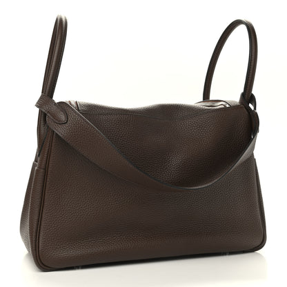 Hermes Taurillon Clemence Lindy 34 Cacao 3 of 11