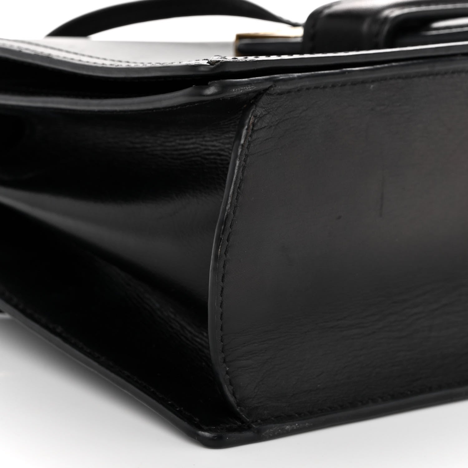 Loewe Calfskin Small Barcelona Shoulder Bag Black 8 of 10