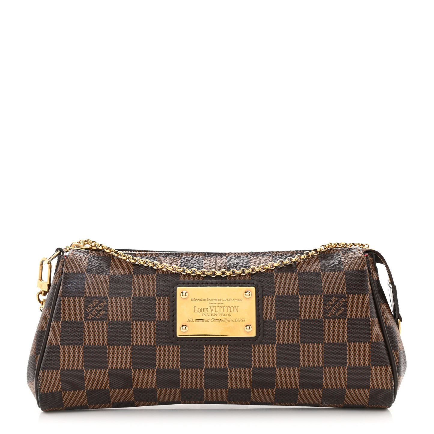 Damier Ebene Eva Clutch