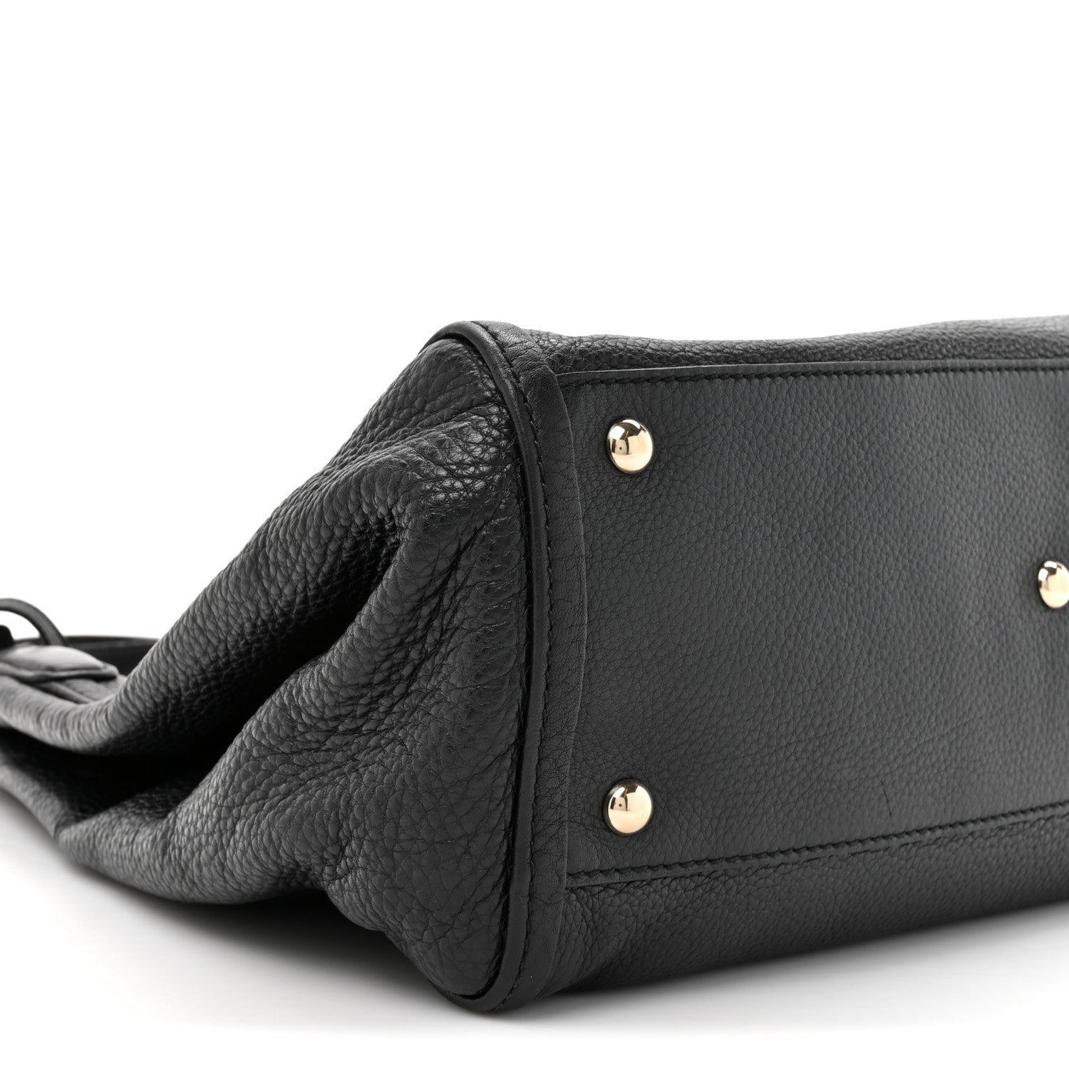 Gucci Pebbled Calfskin Medium Soho Shoulder Bag Black 10 of 10