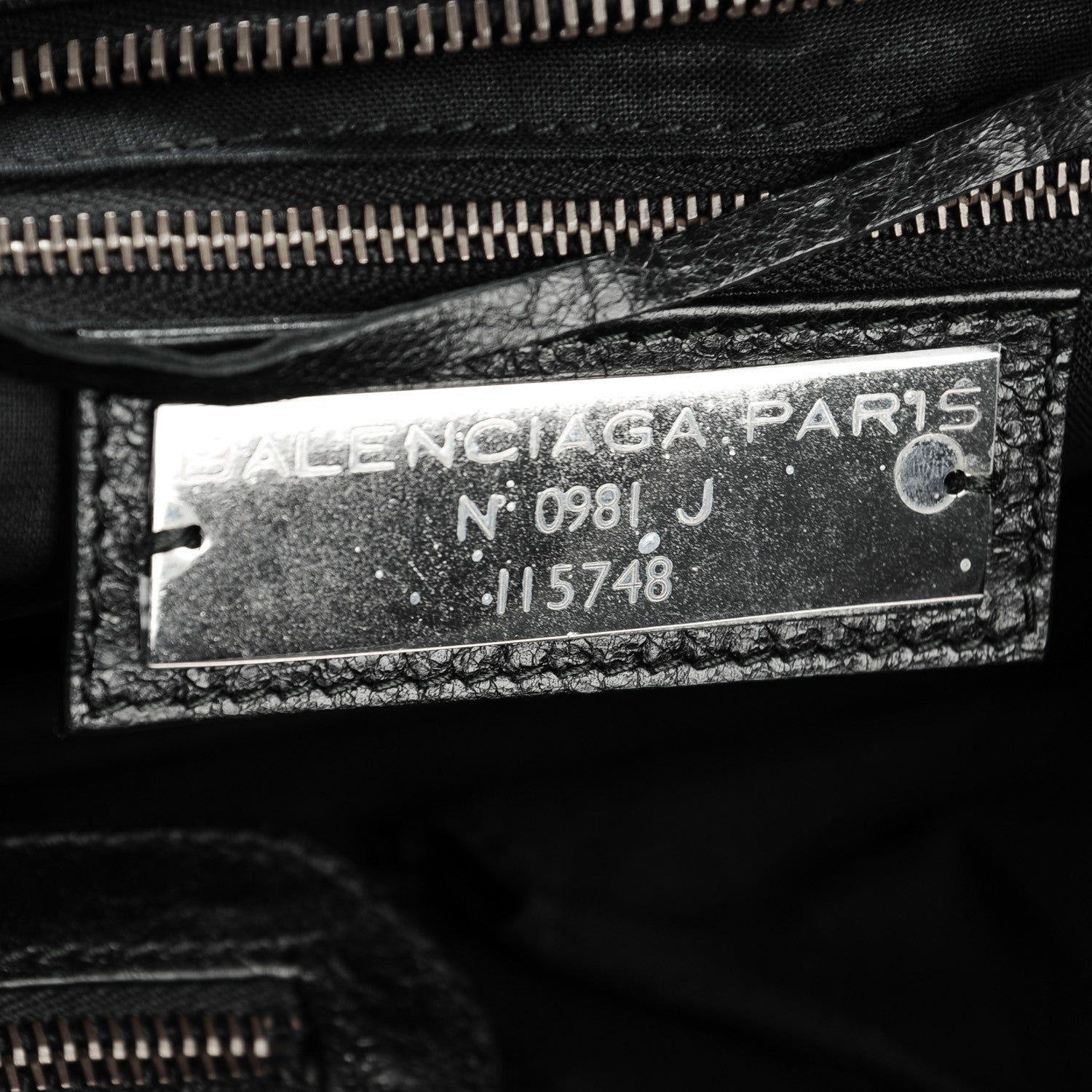 Balenciaga Agneau Classic Hardware City Black 7 of 8