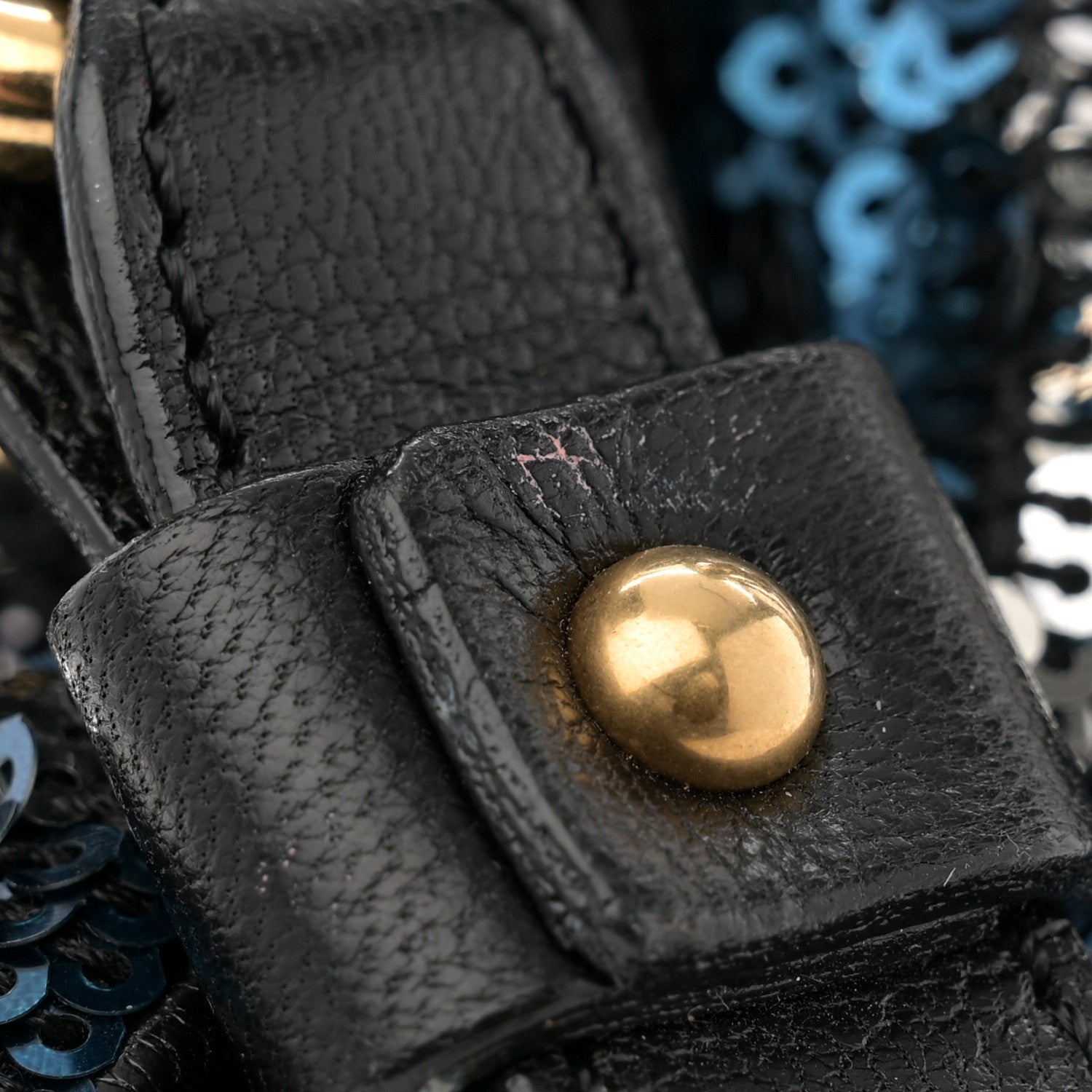 Marc Jacobs Sequined New York Rocker Stam Blue 14 of 16