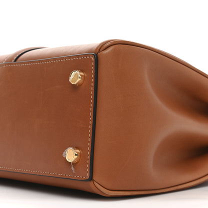 Celine Satinated Calfskin Small 16 Top Handle Bag Tan 11 of 11