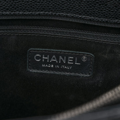 Chanel Caviar Quilted Grand Shopping Tote GST Black 6 of 11