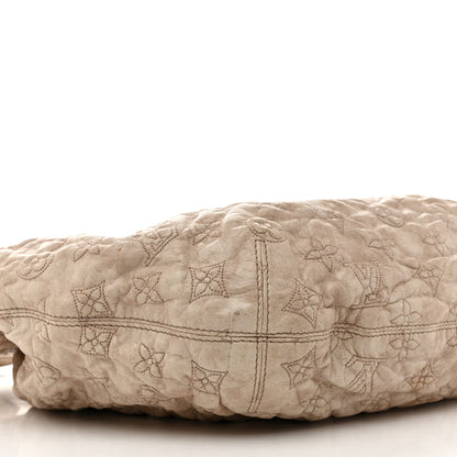 Louis Vuitton Lambskin Olympe Nimbus GM Ecru 10 of 14