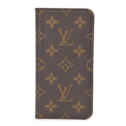 Louis Vuitton Monogram iPhone XR Folio Case 1 of 6