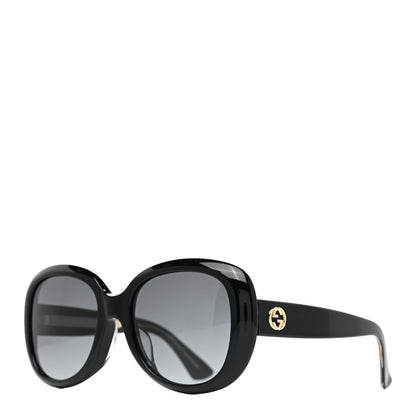 Gucci Round Sunglasses GG0140SA Black 1 of 8
