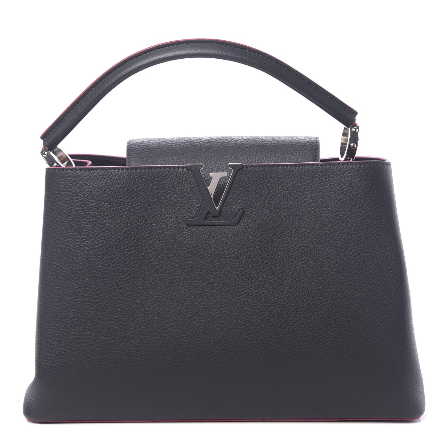 Taurillon Capucines MM Cobalt